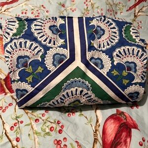 Pottery Barn Paisley/Floral duvet cover full/queen